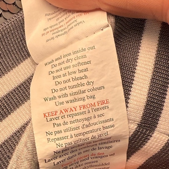 MOLO SIZE 164 Sequin Sweatshirt Size 14 US - Picture 4 of 8